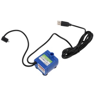 Trinkbrunnenpumpe für Haustiere, USB, ultra-leise Wasserspenderpumpe für Katzen mit LED-Licht zum Trinken von Haustieren weiß