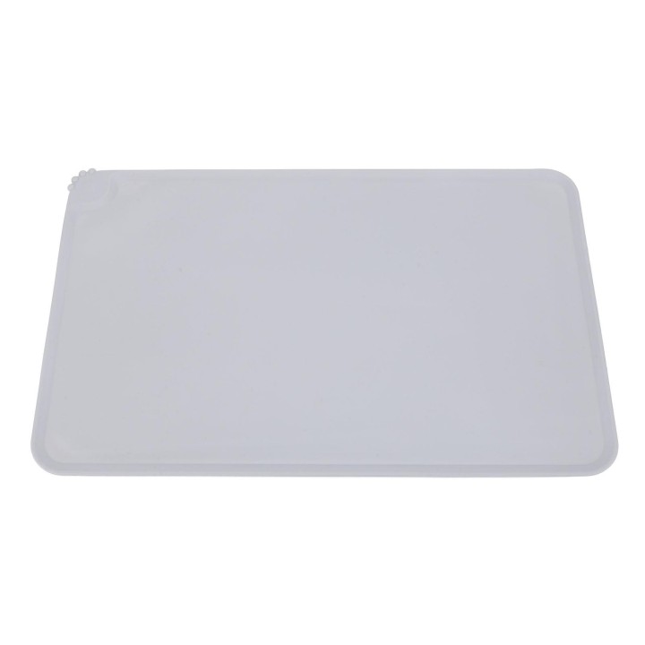 Silikon Haustier Fütterung Matte Spill Proof Anti Slip Waschbar Niedlichen Look Katze Hund Lebensmittel Wasser Schüssel Matte