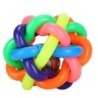 Stimmspielzeug für Haustiere, Hund, buntes, weiches Glöckchen, langlebiges Kauspielzeug, kleines Hundespielzeug, Quietschspie