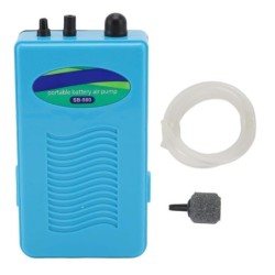 Sauerstoffpumpe für Aquarien, intelligente Steuerung, leise, tragbare Luftpumpe für Aquarien im Innen- und Außenbereich