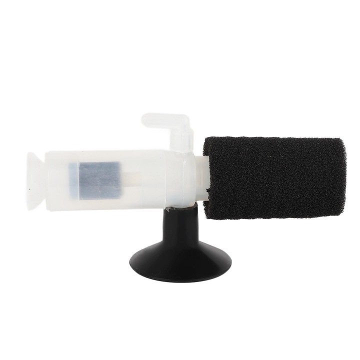 Mini-Schwammfilter für Aquarien, ultraleiser interner Luftpumpenfilter für kleine Aquarien mit Saugnapf