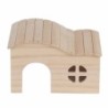 Hamsterhaus aus Holz, bissfest, großer Raum, bodenloser Unterschlupf für kleine Haustiere, Kabine für Golden Bear