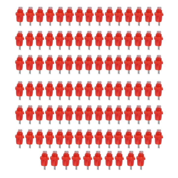 100Pcs Automatische Huhn Wasser Nippel 3 Weg Frühling Typ Geflügel Wasser Trinken Waterer Feeder Landwirtschaft