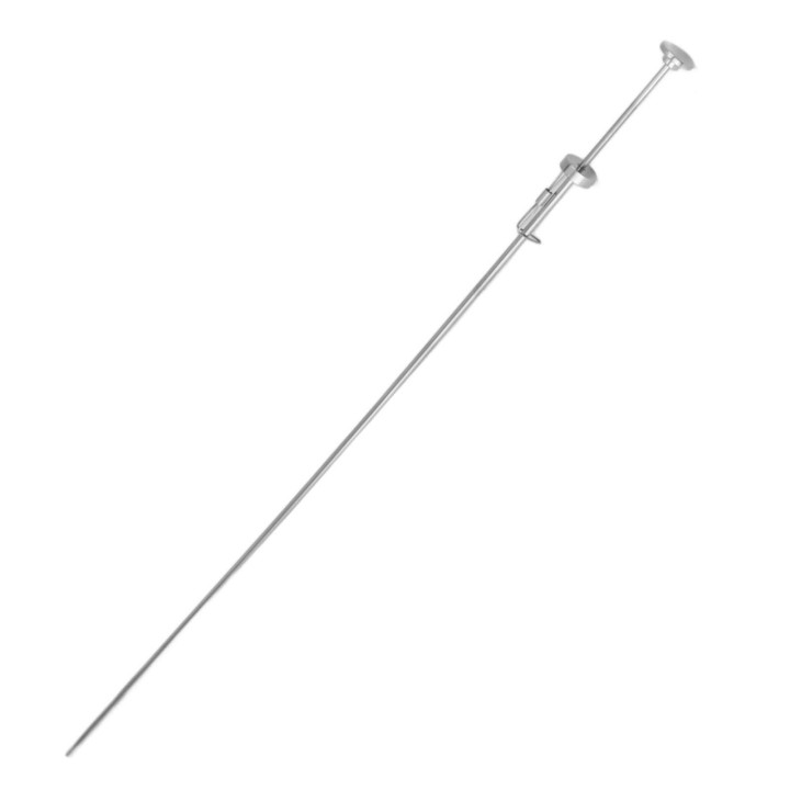 Rinder-Besamungsrohr 304 Edelstahl Glattes Vorderende Besamungsrohr Zuchtkatheter