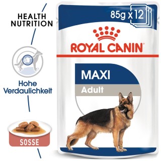 Royal Canin Maxi Adult Hundefutter - Frischebeutel - 10 x 140 g