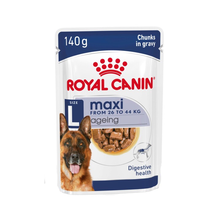 Royal Canin Maxi Ageing 5+ Hundefutter - Frischebeutel - 10 x 140 g