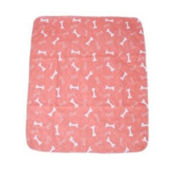 Wiederverwendbare wasserdichte Welpen-Hundekatze-Pipi-Bettunterlage Teppich-Urin-Haustier-Trainingsmatte 80 * 90cm