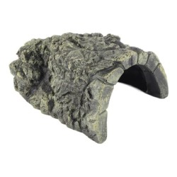 Fisch Versteck Höhle Aquarium Schildkröte Reptil Sonnen Verstecken Lebensraum Dekoration Ornament(Groß)