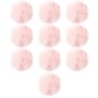 10PCS Tragbare Bunte Katze Spielzeug Ball Spielen Spielzeug Katze Spielzeug Haustier Spielzeug Rosa rosa