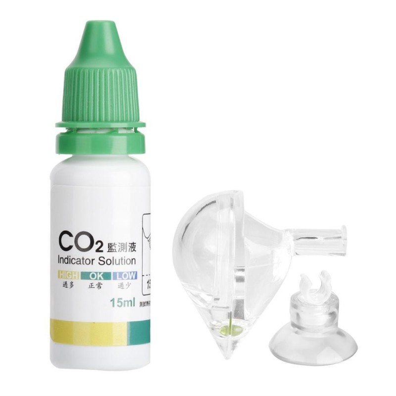 Aquarium Aquarium Kohlendioxid CO2 Monitor Glas Drop Checker Tester Detektor