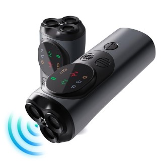 P10 Smart Ultraschall Hund Bellen Kontrolle Geräte 3-Köpfe Anti-Bell Geräte Tragbare Hund Bellen schwarz