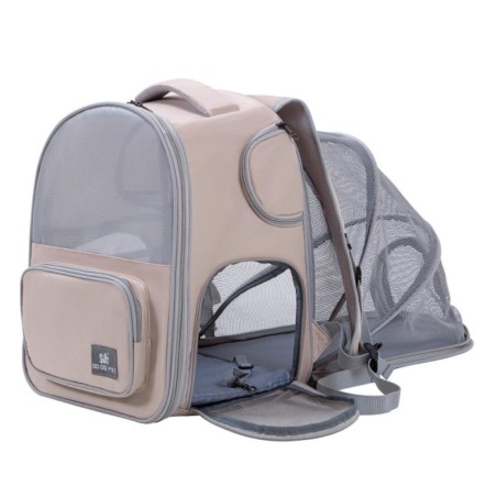 Katze Träger Outdoor Tragbare Atmungsaktive Haustier Tasche Schulter Rucksack Handheld Haustier Tasche Erweiterbar Haustier a