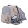 Katze Träger Outdoor Tragbare Atmungsaktive Haustier Tasche Schulter Rucksack Handheld Haustier Tasche Erweiterbar Haustier a