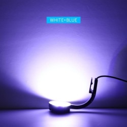 Kleines Aquarium-LED-Licht, USB, hohe Helligkeit, energiesparendes Aquarium-Pflanzenlicht US Plug schwarz