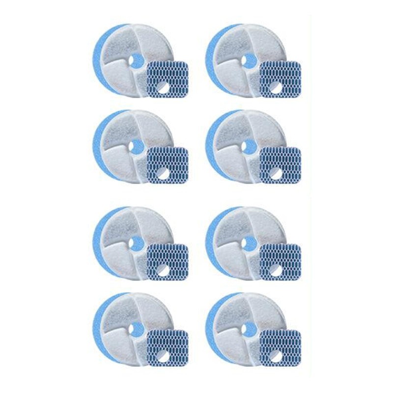 8 austauschbare Filter für den Katzentrinkbrunnen WF040 replacement filter