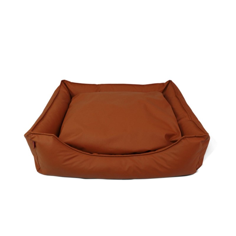 Kunstleder-Technologie, wasserdichtes Hundebett, Haustier-Sofa, Katzennest, Zubehör, Hundebett, Frühling und Sommer L kaffeeb