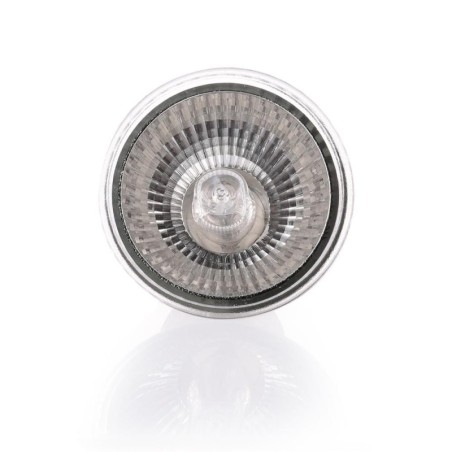 25 W Halogen-Wärmelampe, UVA, UVB, Sonnenlampe, Heizlampe für Reptilien, Eidechsen, Schildkröten, Aquarium EU silber
