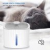 Automatischer Wasserspender für Haustiere, 3 l, LED-Wasserstandsanzeige, geräuschloser Wasserspender für Katzen, Hunde und an
