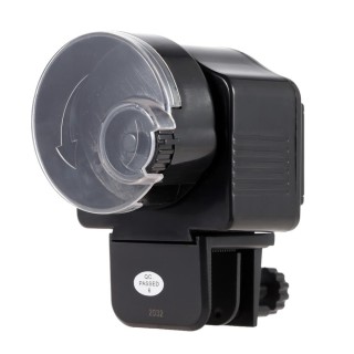 Automatischer Fischfutterautomat schwarz