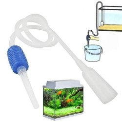 Halbautomatischer Aquarium-Reinigungssauger, Wasserwechsel-Wechsler, Kiesaquarium, einfacher Fischtank-Vakuum-Siphonpumpenrei