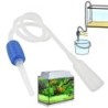 Halbautomatischer Aquarium-Reinigungssauger, Wasserwechsel-Wechsler, Kiesaquarium, einfacher Fischtank-Vakuum-Siphonpumpenrei