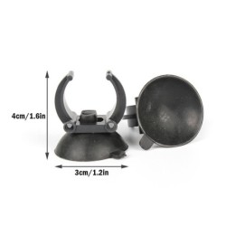 2 Stücke Aquarium Sucker Heizstäbe Clip Air Line Rohr Rohr Halter Saugnapf