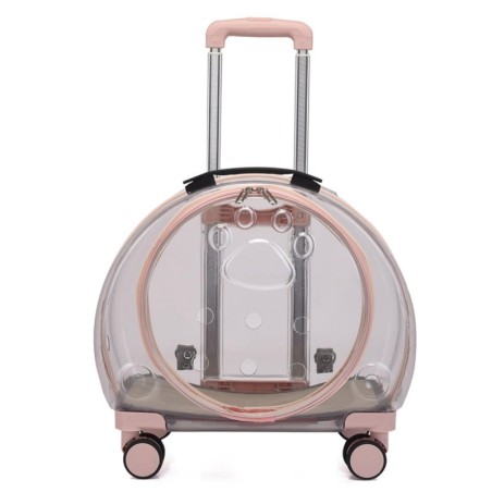 Pet Bubble Rucksack, verschleißfest, tragbar, atmungsaktiv, Haustier-Trolley für kleine Haustiere, Kätzchen, Hunde
