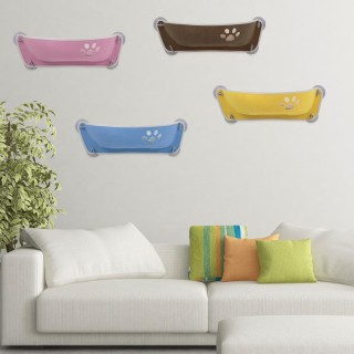 Saugnäpfe für Katzenfenster-Hängematte Ersatz für Katzenfenster-Sitzstangen Blue blau