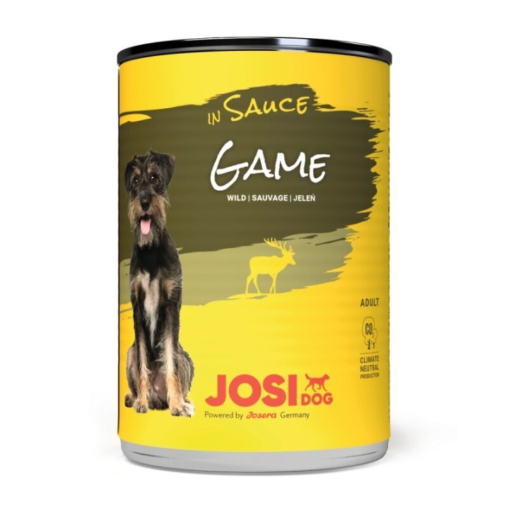 JosiDog Game in Sauce 12x 415g