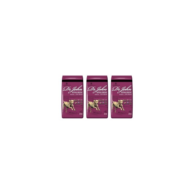 Dr John Ente und Lachs 3x2 kg