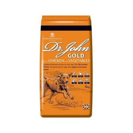 Dr John Gold Trockenfutter Huhn und Gemüse