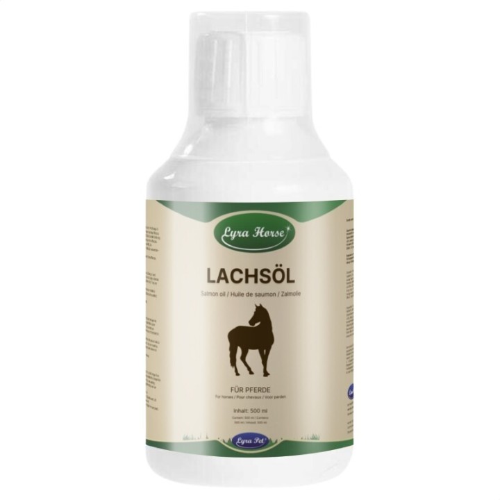 Lyra Pet Lyra Horse Barfer's Solution 100 % Lachsöl für Pferde 500 ml