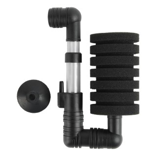 Einzelner Aquarium-Schwammfilter, Mehrzweck-Schwammfilter aus biologischer Baumwolle für kleine Aquarien