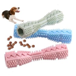 Hund Zahnbürste Langlebig Hund Kauen Spielzeug Stick Weiche Gummi Zahn Reinigung Punkt Massage Zahnpasta Haustier Zahnbürste