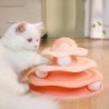 Haustierspielzeug, Ball, rotierendes Katzenspielzeug, rotierende Rutsche, Haustierbedarf für Hunde und Katzen, interaktives K