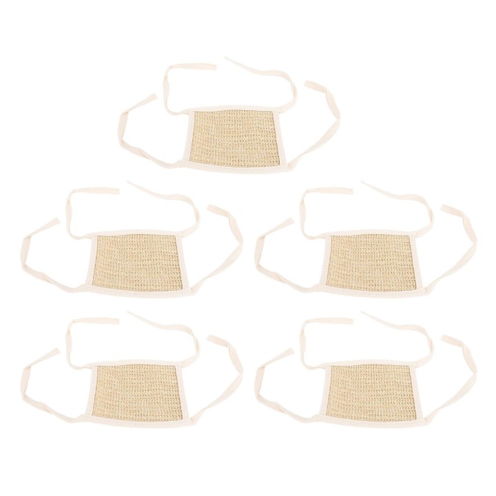 5Pcs Lizard Hängematte Bett Platzsparend Verbesserte Lebendigkeit Stroh Geflecht Lizard Hängen Hängematte für Suga Small