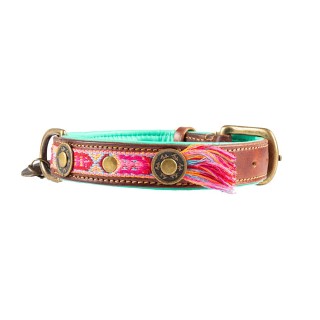 DWAM Halsband - Boho Rosa - XXS (2 cm)