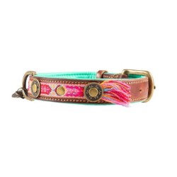 DWAM Halsband - Boho Rosa - XXS (2 cm)