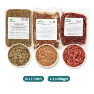 haustierkost.de Hund Senior Frostfutter Menü 9 kg