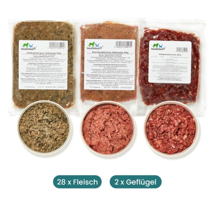 haustierkost.de Hund Adult Frostfutter 15 kg