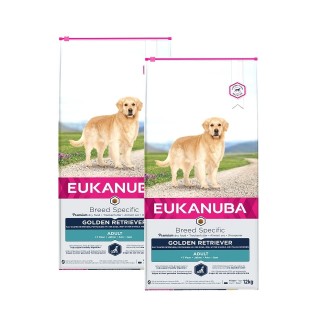 EUKANUBA Adult Breeds Specific Golden Retriever Chicken 24 kg (2 x 12 kg)
