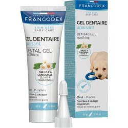 FRANCODEX Beruhigendes Zahngel für Welpen 50 g