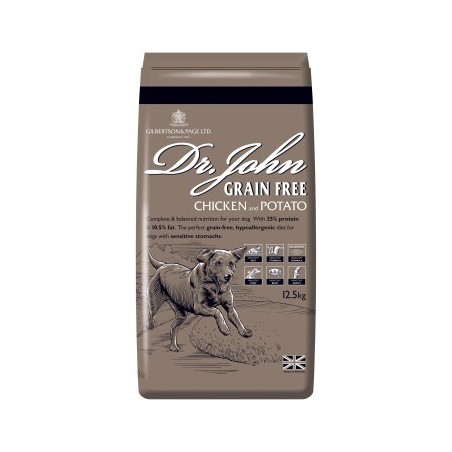 Dr John Getreidefreies Huhn & Kartoffeln 12,5 kg