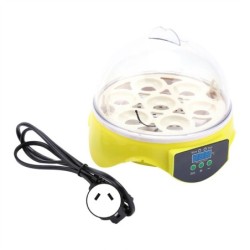 7 Eier Inkubator Digital LED Manuelle Drehen Huhn Ente Hatcher