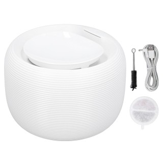 Haustier-Trinkbrunnen, 2,5 l, große Kapazität, leiser Betrieb, effiziente Filtration, Katzen- und Hundewasser L