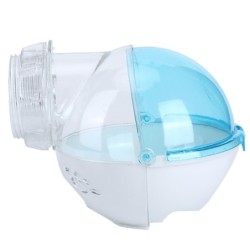 13cm Schöne Hamster Laufrad Kunststoff Kleine Haustier Spielzeug Ratte Lauf Spielen Spielzeug (blau) blau