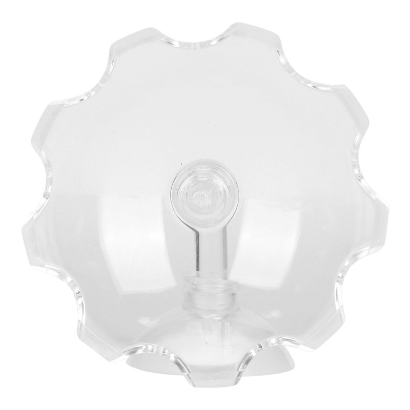 Aquarium Garnelen Fütterung Gericht Set Transparent Acryl Feeder Container mit Saugnapf Acryl