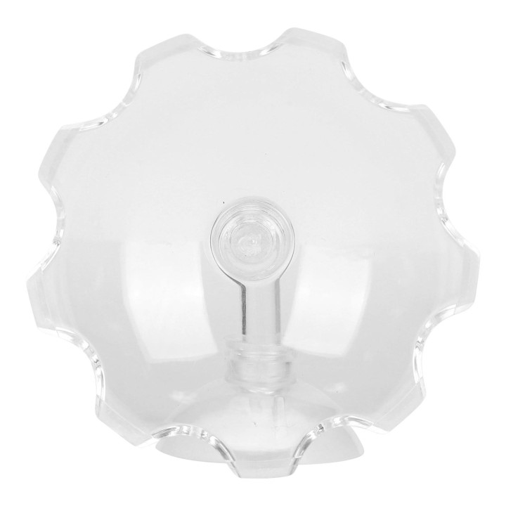 Aquarium Garnelen Fütterung Gericht Set Transparent Acryl Feeder Container mit Saugnapf Acryl