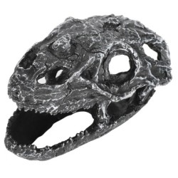 Reptilienversteck aus Kunstharz, Höhle, Schlangenschädel, Simulation, Verstecklandschaft für Eidechsen, Spinnen, Skorpione, H