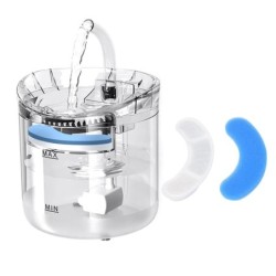 8PCS Katze Brunnen Filter Ersatz Blau Weiß Filter Element Katze Wasser Dispenser Filter für Haustier